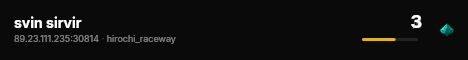 svin sirvir live status badge