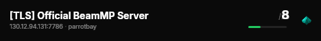 [TLS] Official BeamMP Server live status badge