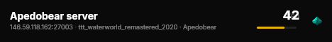 Apedobear server live status badge
