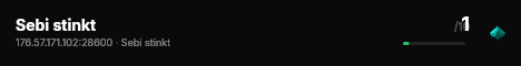 Sebi stinkt live status badge