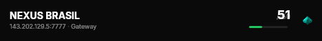 NEXUS BRASIL live status badge
