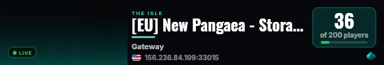 [EU] New Pangaea - Storage Bot - High AI live status badge