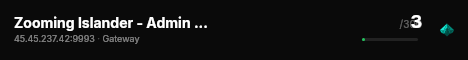 Zooming Islander - Admin - Skins live status badge