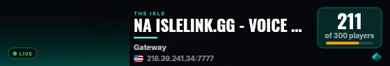 NA ISLELINK.GG - VOICE CHAT - PRIME TRACKER live status badge