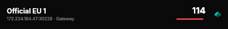 Official EU 4 live status badge