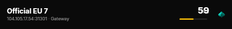 Official EU 7 live status badge