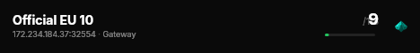 Official EU 10 live status badge