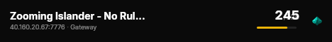 Zooming Islander - No Rules - Free Grows   Global Chat - Discord.gg/zoomingislander live status badge