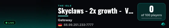 Skyclaws - 2x growth -  Voice proximity chat live status badge