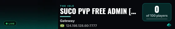 SUCO PVP FREE ADMIN [BR] live status badge