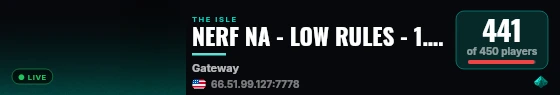 NERF NA - LOW RULES - 1.25x - STORAGE - HIGH AI live status badge
