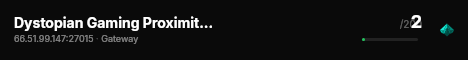 Dystopian Gaming Proximity Chat live status badge