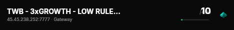 TWB - 3xGROWTH - LOW RULES - WEBSITE - PROX CHAT live status badge