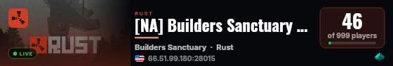 [NA] Builders Sanctuary 3.0 Creative | Sandbox | Minigames | live status badge