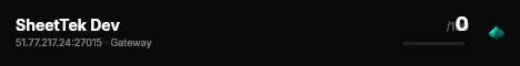 SheetTek Dev live status badge