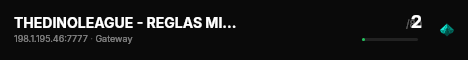 THEDINOLEAGUE - REGLAS MINIMAS - 3XGROWTH live status badge