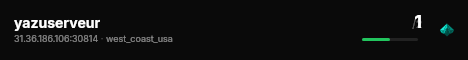 yazuserveur live status badge