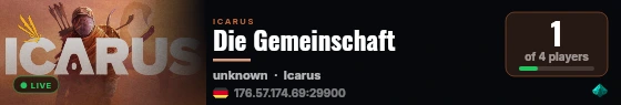 Die Gemeinschaft live status badge