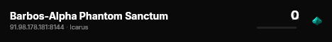 Barbos-Alpha Phantom Sanctum live status badge