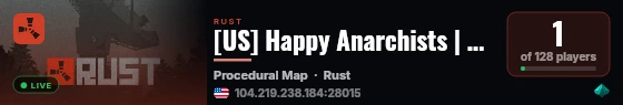 [US] Happy Anarchists | 6k | No BP Wipe live status badge
