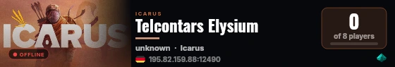 Telcontars Elysium live status badge