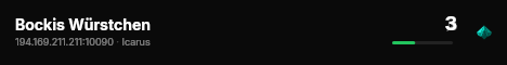 Bockis Würstchen live status badge
