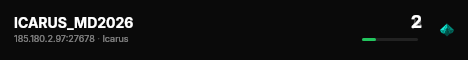 ICARUS_MD2026 live status badge