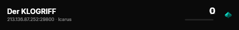 Der KLOGRIFF live status badge