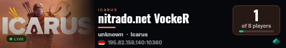 nitrado.net VockeR live status badge