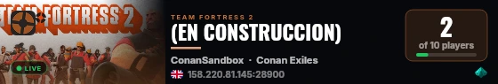 (EN CONSTRUCCION) live status badge
