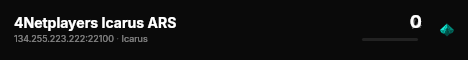 4Netplayers Icarus ARS live status badge