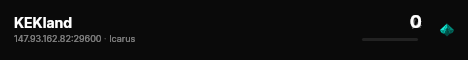 KEKland live status badge