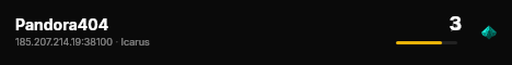 Pandora404 live status badge