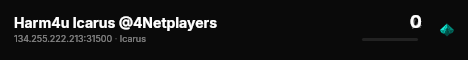 Harm4u Icarus @4Netplayers live status badge