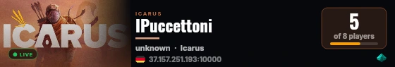 IPuccettoni live status badge