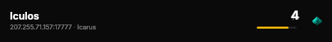 Iculos live status badge