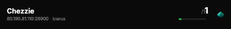 Chezzie live status badge