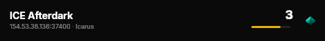 ICE Afterdark live status badge