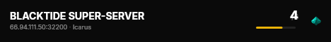 BLACKTIDE SUPER-SERVER live status badge