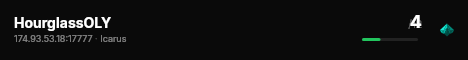 HourglassOLY live status badge