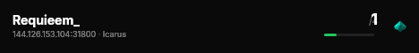 Requieem_ live status badge