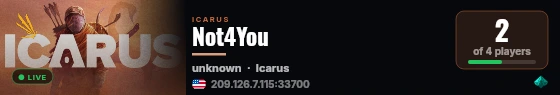 Not4You live status badge