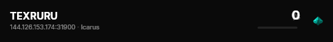 TEXRURU live status badge