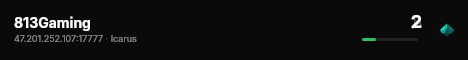 813Gaming live status badge