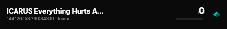 ICARUS Everything Hurts After Fifty live status badge