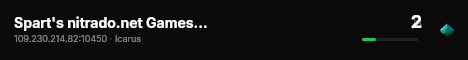 Spart's nitrado.net Gameserver live status badge