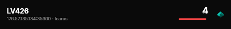LV426 live status badge