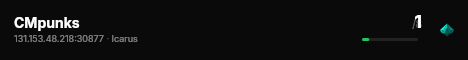 CMpunks live status badge