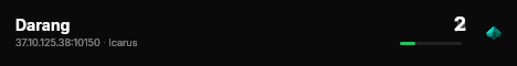 Darang live status badge