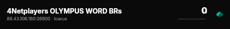 4Netplayers OLYMPUS WORD BRs live status badge